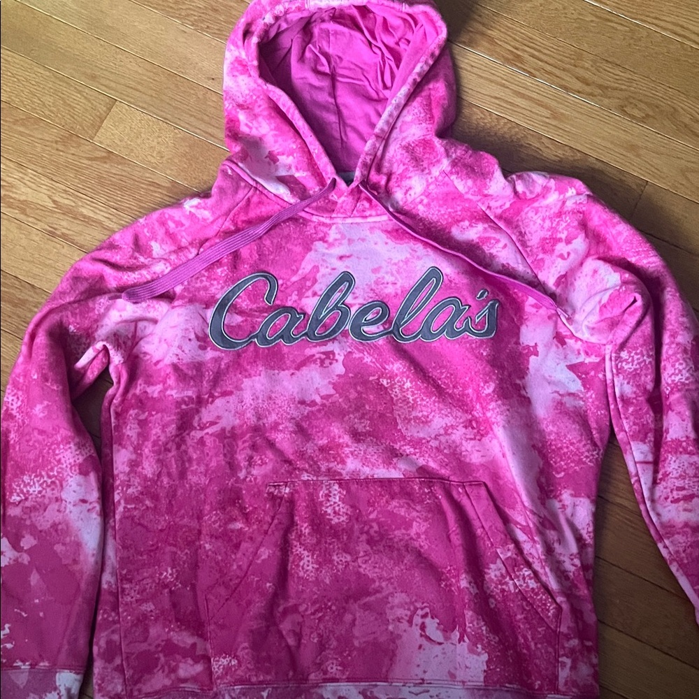 Cabela's Vibrant Pink Hoodie *read description